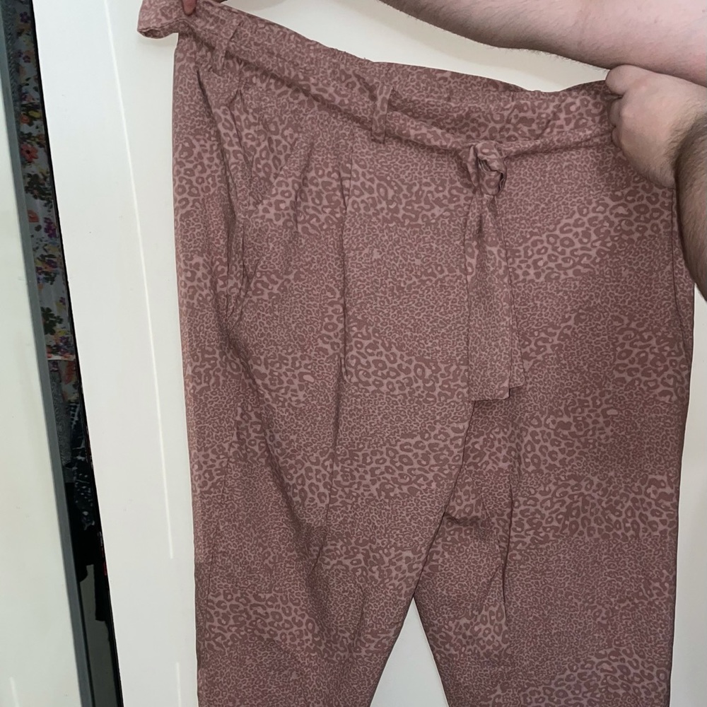 Torrid Leopard Print Pants 2x